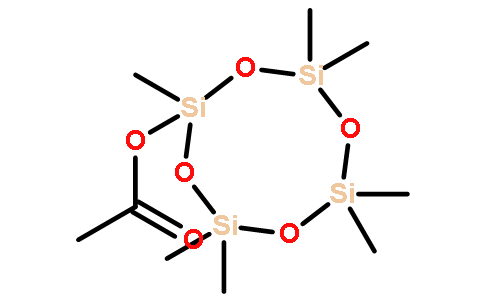(2,4,4,6,6,8,8-heptamethyl-1,3,5,7,2,4,6,8-tetraoxatetrasilocan-2-yl) acetate