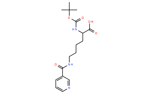 Boc-Lys(nicotinoyl)-OH