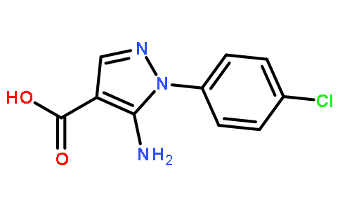 5-Amino-1-(4-chlorophenyl)-1h-pyrazole-4-carboxylic acid