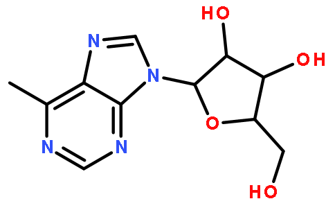 (2R,3S,4R,5R)-2-(Hydroxymethyl)-5-(6-methyl-9H-purin-9-yl)tetrahydrofuran-3,4-diol