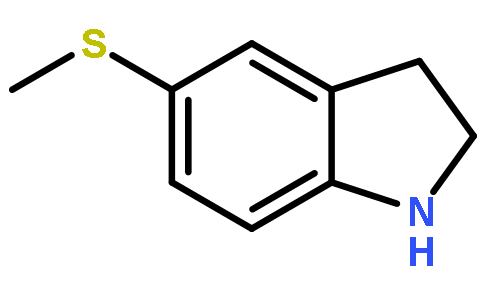 5-(methylthio)indoline