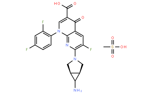 Trovafloxacin Mesylate