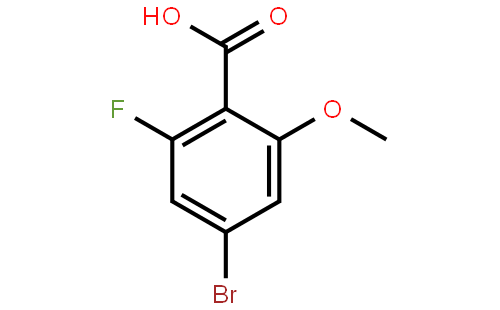 4-Bromo-2-fluoro-6-methoxybenzoic acid