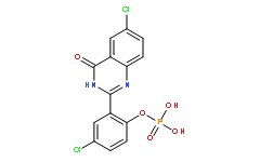 2-(5'-氯-2'-膦酰苯基)-6-氯-4(3H)-喹唑酮;ELF97磷酸酯1