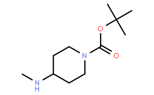 1-叔丁氧羰基-4-(甲氨基)哌啶