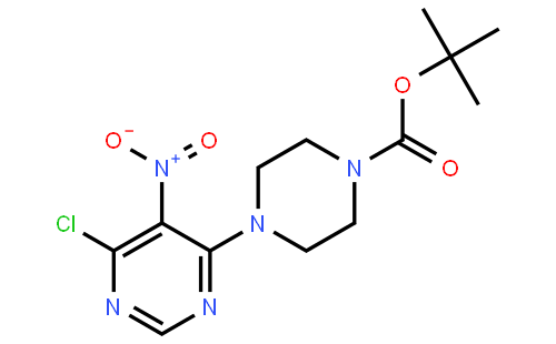 1-Boc-4-(6-Chloro-5-nitro-4-pyrimidinyl)piperazine