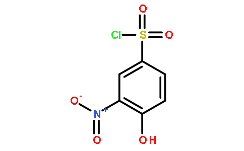 Benzenesulfonyl chloride, 4-hydroxy-3-nitro- (9CI)