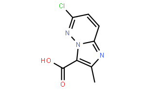 Imidazo[1,2-b]pyridazine-3-carboxylic acid, 6-chloro-2-methyl-
