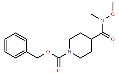BENZYL 4-(N-METHOXY-N-METHYLCARBAMOYL)PIPERIDINE-1-CARBOXYLATE