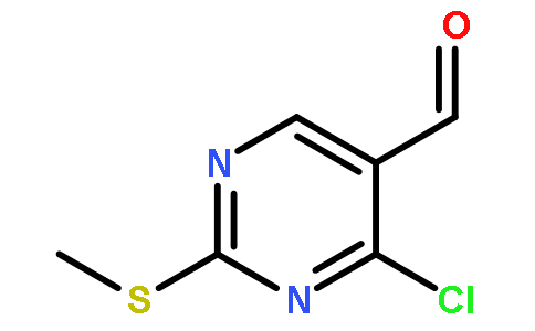 4-Chloro-2-(methylthio)pyrimidine-5-carbaldehyde