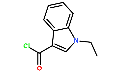 1H-INDOLE-3-CARBONYL CHLORIDE,1-ETHYL