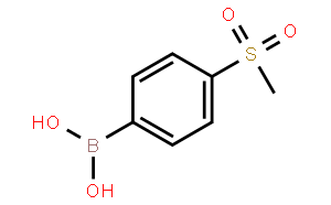 4-(甲磺酰基)苯硼酸(含有數量不等的酸酐)