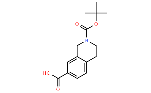 N-Boc-1,2,3,4-四氢异喹啉-7-甲酸