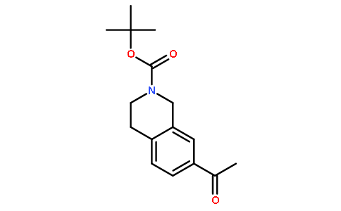 tert-Butyl 7-acetyl-3,4-dihydroisoquinoline-2(1H)-carboxylate