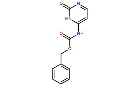 Carbamic acid, N-(2,3-dihydro-2-oxo-4-pyrimidinyl)-, phenylmethyl ester