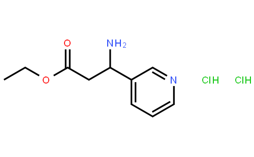 Ethyl 3-amino-3-(pyridin-3-yl)propanoate dihydrochloride