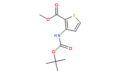 3-((叔丁氧基羰基)氨基)噻吩-2-羧酸甲酯