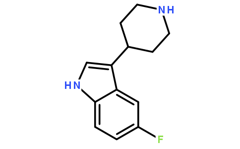 5-Fluoro-3-(piperidin-4-yl)-1H-indole