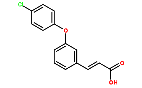 (E)-3-(3-(4-chlorophenoxy)phenyl)acrylic acid