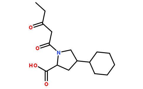 4-Cyclohexyl-1-(1,3 dioxopentyl)-L-Proline