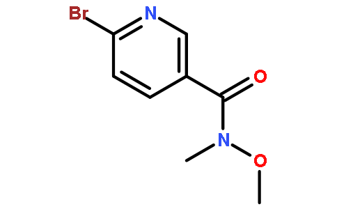 6-BROMO-N-METHOXY-N-MRTHYLPYRIDINE-3-CARBOXAMIDE