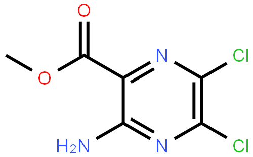 3-氨基-5,6-二氯-2-吡嗪羧酸甲脂