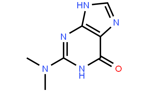 2-Dimethylamino-6-hydroxypurine
