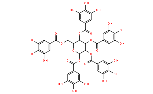 β-五没食子酰葡萄糖