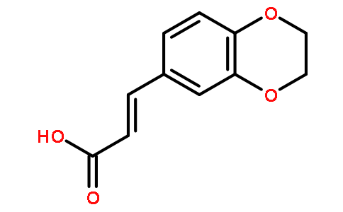 3-(2,3-Dihydrobenzo[b][1,4]dioxin-6-yl)acrylic acid