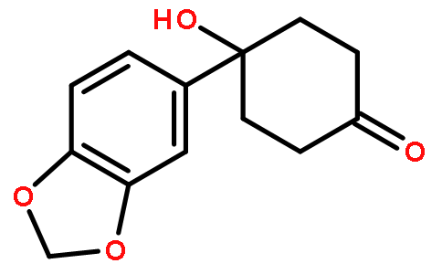 4-Benzo[1,3]dioxol-5-yl-4-hydroxycyclohexanone