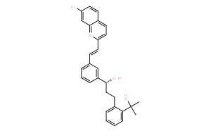 (r-(e))-alpha-(3-(2-(7-chloro-2-Quinolinyl)ethenyl)phenyl)-2-(1-hydroxy-1-methylethyl)benzenepropanol