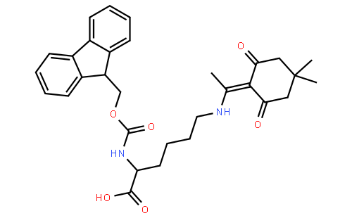 N-Fmoc-N'-[1-(4,4-二甲基-2,6-二氧代环己亚基)乙基]-D-赖氨酸