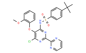 N-[6-氯-5-(2-甲氧基苯氧基)[2,2'-二嘧啶]-4-基]-4-叔丁基苯磺酰胺