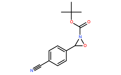 N-Boc-3-(4-cyanophenyl)oxaziridine