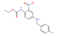 ethyl (4-((4-fluorobenzyl)amino)-2-nitrophenyl)carbamate