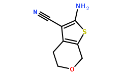 2-amino-5,7-dihydro-4H-thieno[2,3-c]pyran-3-carbonitrile