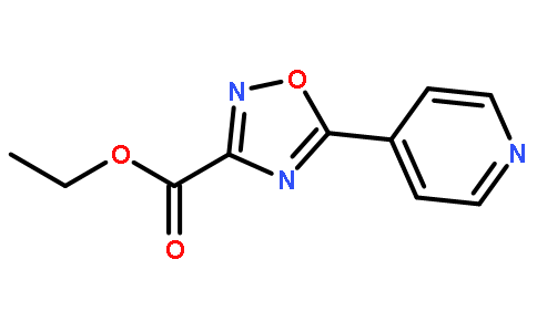 ETHYL 5-PYRIDIN-4-YL-1,2,4-OXADIAZOLE-3-CARBOXYLATE