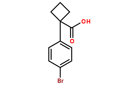 CYCLOBUTANECARBOXYLIC ACID,1-(4-BROMOPHENYL)-