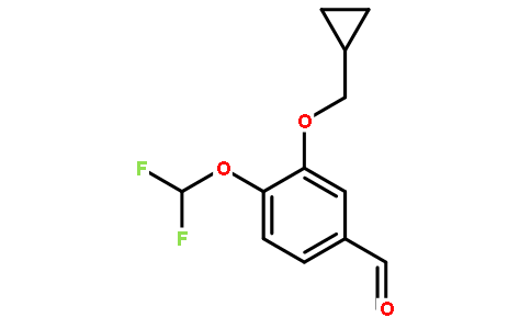 3-(环丙甲氧基)-4-(二氟甲氧基)苯甲醛
