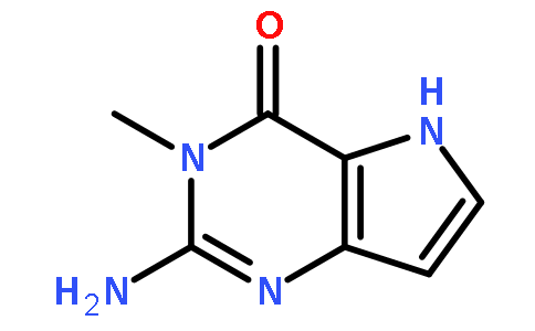 2-Amino-3,5-dihydro-3-methyl-4h-pyrrolo[3,2-d]pyrimidin-4-one