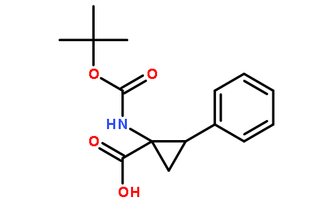 (1S,2R)-N-BOC-1-AMINO-2-PHENYLCYCLOPROPANECARBOXYLIC ACID