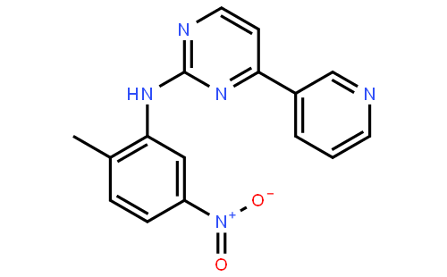 N-(2-甲基-5-硝基苯基)-4-(3-吡啶基)-2-嘧啶胺