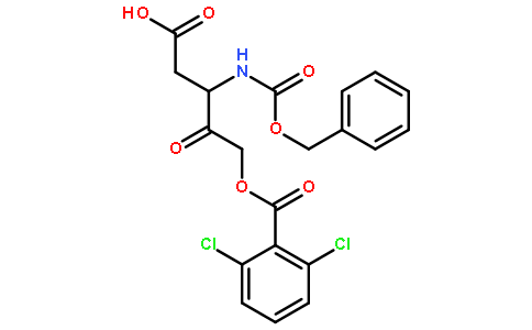 "Z-ASP-2,6-DICHLOROBENZOYLOXYMETHYLKETONE"