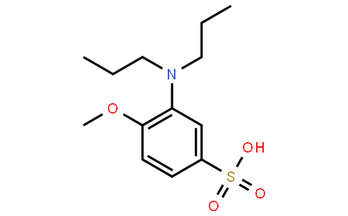 3-(二丙基氨基)-4-甲氧基苯磺酸