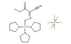 (E)-(((1-氰基-2-乙氧基-2-氧代亚乙基)氨基)氧基)三(吡咯烷-1-基)鏻六氟磷酸盐