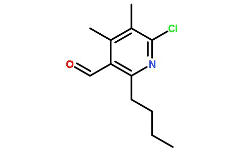 2-Butyl-6-chloro-4,5-dimethylnicotinaldehyde