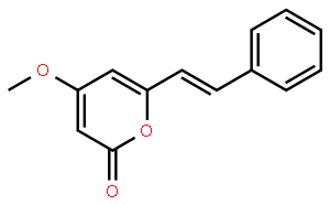 (E)-4-甲氧基-6-苯乙烯基-2H-吡喃-2-酮