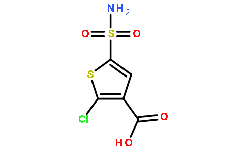 2-Chloro-5-sulfamoyl-3-thiophenecarboxylic acid