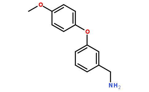 (3-(4-methoxyphenoxy)phenyl)methanamine hydrochloride