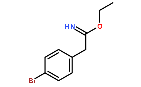 2(4-Bromo-phenyl)-acetimidic acid ethyl ester